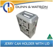 Aluminium Jerry Can Holder Lid 4x4 4wd Canopy Trailer Camper