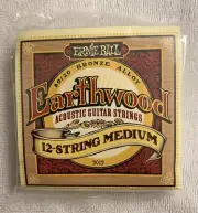 Ernie Ball Earthwood 2012 12-String Acoustic Guitar Strings 80/20 Bronze 11-52