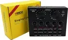 V8 Sound Card Bluetooth Sound Mixer Board for Live Streaming with Effects