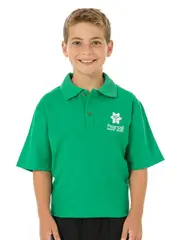 Green/Thunder Faction Polo Top