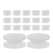20Pcs Plastic Pulley Wheels for DIY Science Kits and Model Cars Ideal for Motor