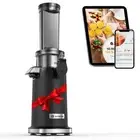 Aobosi Compact Small Mini Juicer Machines Space-Saving Slow Masticating Juice...