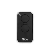 Remote Radio Control Transmitter Original 2 Canals NICE INTI2 Inti 2 Black