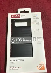 ZAGG Gear4 Bridgetown Case for Google Pixel Fold (2023) Smartphone - Black