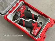 Milwaukee Packout Insert for M12 Drill and Impact Driver Gen2 (Insert Only)