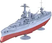 YYC1800523S 1/1800 Military Model Kit USN Wyoming class 1927 Battleship BB-32 Full Hull