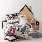 Hiccups Linen House Kids "Dollhouse" Quilt Cover Set DB