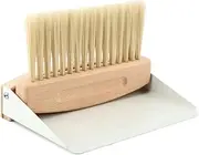 Desktop Keyboard Sofa Mini Dustpan Brush Set Small Broom Wooden Handle Car