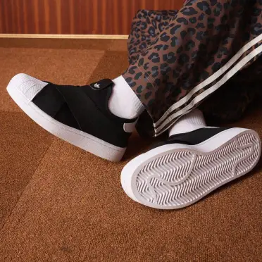 adidas gazelle silver green womens ADIDAS Originals SUPERSTAR SLIP-ON SHOES  MIDS&LOWS