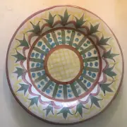 MACKENZIE-CHILDS Madison 11.75” Dinner Plate Vintage
