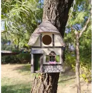 Bird House, Water Proof Sun-Proof Gifts for Bird Lovers, Garden Decorations, Gar