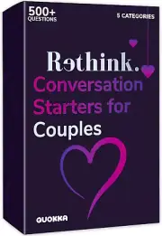 Conversation Cards for Couples Game - Know Me Better Questions for Couples - Wed