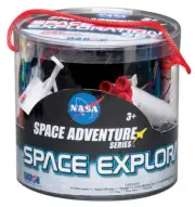 DARON SPACE EXPLORATION 20 PIECE PLAYSET W/PLAYMAT HFL999