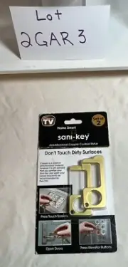 Home Smart Sani-Key, Don't Touch Dirty Surfaces NOS