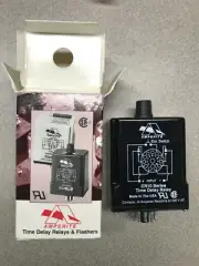 Amperite CR10 Series Time Delay Relay Adjustable 1-120 Sec. 12V 12DPR1-120C