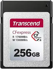 Transcend TS256GCFE820 CFexpress 820 Type B Memory Card for 4K Video Capture