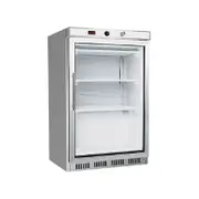HF200G S/S Display Freezer with Glass Door
