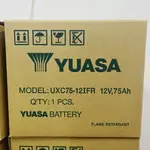 【全電行】YUASA 湯淺 UXC75-12IFR 全新 75AH 放電用 深循環 露營用電池 野外充電 75安培