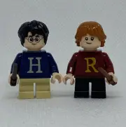 NEW LEGO Harry Potter Ron Weasley Sweaters GENUINE Minifigure 75964 Mini Figure