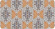 Moroccan Pattern Portable Toddler Bed Sheet Soft&Comfortable Cot Sheet for Toddler Floor Mattress for Kids Daycare Cot 50'' x 25'' (Sheet,Bed Not Included)
