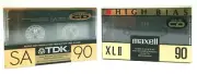 Pack of 2 TDK SA 90 and Maxell XL II 90 High Bias Audio Cassette Japan