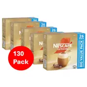 Nescafe Cappuccino Coffee Sachets 130 Pack