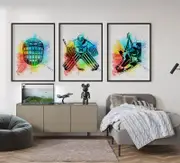 [Namly Design] Personalised Poster - Hockey Collection / Set of 3