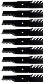 (9) USA Mower Blades® Replaces Bad Boy® 038-5350-0050 038-5350-00 32" 48" Deck