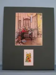 Honoring Flowers - Norman Rockwell's Springtime & Blacked Eye Susan Flower Stamp