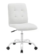 Modway Prim Armless Mid Back Office Chair