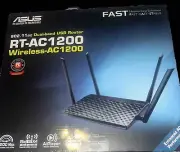 Asus RT-AC1200 Dual Band 2.4Ghz/5Ghz Wi-Fi Router; supports NEW SEALED IN BOX