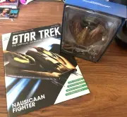 Eaglemoss Collection Star Trek Issue #30 Nausicaan Fighter Ship with Magazine