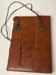 Leather Vintage Journal Notebook Lined Paper Diary Planner TREE OF LIFE