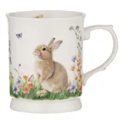 Ashdene New Bone China 400ml Sweet Meadows Bunny Brown Mug Tea/Coffee Drink Cup