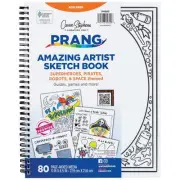 Amazing Artist Sketch Book By Cassie Stephens, White, 8.5” x 11”, 80 Pages