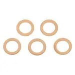 Aunger 5pk Sump Plug Washers Solid Copper Universal 12Mm X 18Mm X 1.5Mm - ASPW2