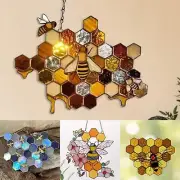 Bee Pendant Crafts Creative Outdoor Garden Window Decoration Bee Decoration AU❣❣