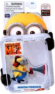 DESPICABLE ME 2 MINION FIREMAN ACTION FIGURE