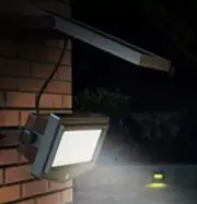 Solar LED Outdoor Wall Security Light – 1000 Lumens, Bright White Light