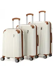 Miami CarryOn Collins 3pc Expandable Retro Spinner