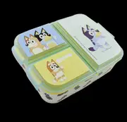 Bluey Multi Compartment Container - Green