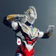 Ultraman Trigger Truth. Sound Action Figure. BANDAI. 7inches