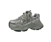 Women's Walking Shoes Lightweight Running Lightweight Sneakers-Silver