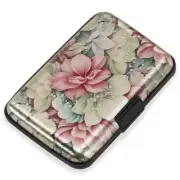 Credit Card Holder, RFID Blocking, Aluminum Alloy Hard Case, Small Mini Busin...