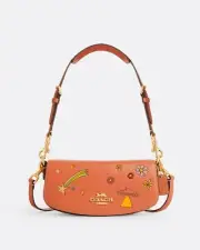 Coach x Observed By Us Andrea Small Shoulder Bag CU375/ Zip Card Case CU404