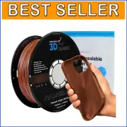1Kg / 2.2lb Chocolate Flexible PLA Filament 1.75mm - Perfect for Crafts & Gifts