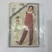 UNUSED 7590 VINTAGE SEWING PATTERN SIMPLICITY CHILD GIRL BLOUSE COLLAR VARIATION