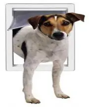 Perfect Pet Pet Door with Telescoping Frame, Super Large, 15" x 20" Flap Size