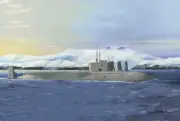 HobbyBoss 83520 Russian Missile Submarine Yuri Dolgoruky 1/350 Scale Model Kit