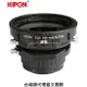 Kipon轉接環專賣店:PRO T&S HB-M4/3(Panasonic,Micro 43,Olympus,哈蘇,HB,GH5,GH4,G8,GF10,EM1,EM5,EM10)